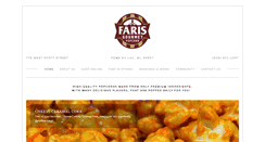Desktop Screenshot of farispopcorn.com